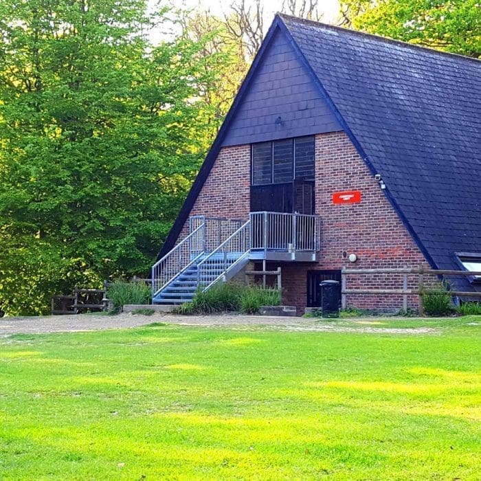 Chestnut Loft group accommodation at Carroty Wood, Kent